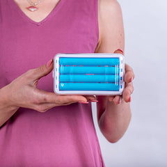 INUS Dispenser Case with Lid Having Roller Viral soap Roller Dispenser for Clothes soap Stand for Bathroom soap Box Cloth Brush for Washing Clothes, Easy Cloth Plastic Washing Soap Roller