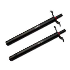 INUS Easy Grip Metal Regular Gas Lighters for Gas Stoves, Restaurants & Kitchen Use (Color - Black) Pack of 2