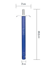 INUS Easy Grip Metal Regular Gas Lighters for Kitchen Use Gas Stove Lighter & Gas Stoves, Restaurants (Color - Blue - Long) Pack of 1