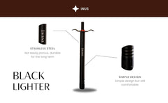 INUS Combo of Kitchen Smart and Unique Regulator Made from Imported Korean Zinc,Adjustable and Rubber Hose Pipe 1.5m and Easy Grip Metal Regular Lighters Combo of 3