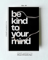 INUS Motivational, Uplifting, Empowering, Wall Abstract Posters, Inspiring A4 300GSM with and Free Stickers - (30 cm x 21 cm x 0.2 cm)(Pack of 10)