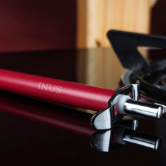 INUS Easy Grip Metal Regular Gas Lighters for Kitchen Use Gas Stove Lighter & Gas Stoves, Restaurants (Color - Maroon - Long) Pack of 1