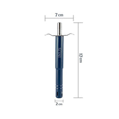 INUS Easy Grip Metal Regular Gas Lighters for Kitchen Use Gas Stove Lighter & Gas Stoves, Restaurants (Color - Blue - Small) Pack of 1