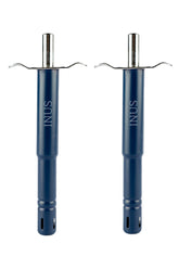 INUS Easy Grip Metal Regular Gas Lighters for Kitchen Use Gas Stove Lighter & Gas Stoves, Restaurants (Color - Blue - Small) Pack of 2