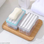 INUS Dispenser Case with Lid Having Roller Viral soap Roller Dispenser for Clothes soap Stand for Bathroom soap Box Cloth Brush for Washing Clothes, Easy Cloth Plastic Washing Soap Roller