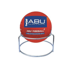 INUS Abu Fire Extinguisher Ball Standard Size - (152 mm Diameter), (with Steel Stand), Fire Safety Ball Self Activate Reaction Time 3-4 sec Fast Sensors Compact for Home, Car, Office & Industries (1)