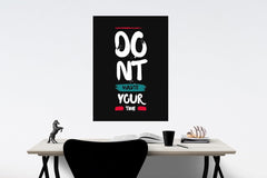 INUS Motivational, Uplifting, Empowering, Inspiring Wall Abstract Posters,A4 300GSM with comes with a built-in self-adhesive strip and Free Stickers - (30 cm x 21 cm x 0.2 cm)(Pack of 5)