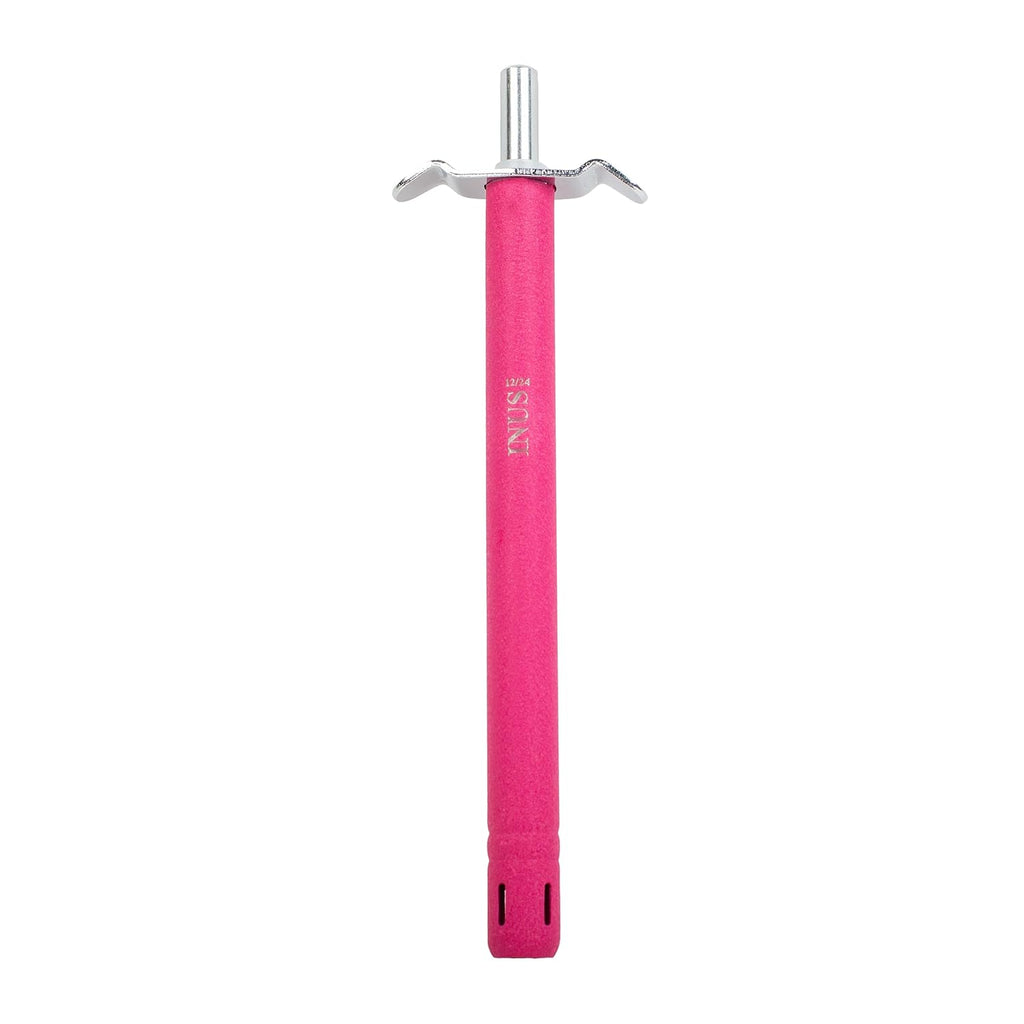 INUS Premium Spark Lighter Pink with a Matte Finish, Constructed from Stainless Steel, Produces Over 100,000+ Sparks, Ideal for Home Use and Gifting (Color - Pink) Pack of 1