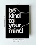 INUS Motivational, Uplifting, Empowering, Wall Abstract Posters, Inspiring A4 300GSM with and Free Stickers - (30 cm x 21 cm x 0.2 cm)(Pack of 10)