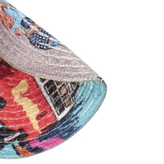 INUS Reversible Cotton Coasters 7" Round Washable & Water-Absorbent Tea Coaster Set of 6 for Dining Table, Cups & Hot Pots - Premium Finish, Water Absorbent, Table Decor Accessories (Car Design)