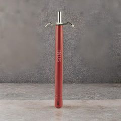 INUS Easy Grip Metal Regular Gas Lighters for Kitchen Use Gas Stove Lighter & Gas Stoves, Restaurants Maroon Long