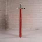 INUS Easy Grip Metal Regular Gas Lighters for Kitchen Use Gas Stove Lighter & Gas Stoves, Restaurants Maroon Long