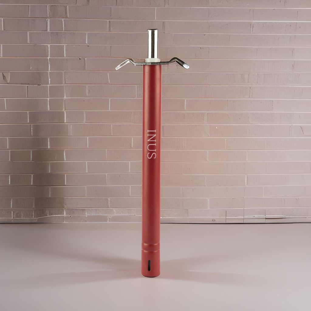 INUS Easy Grip Metal Regular Gas Lighters for Kitchen Use Gas Stove Lighter & Gas Stoves, Restaurants Maroon Long