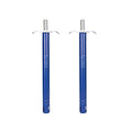 INUS Easy Grip Metal Regular Gas Lighters for Kitchen Use Gas Stove Lighter & Gas Stoves, Restaurants (Color - Blue - Long) Pack of 2