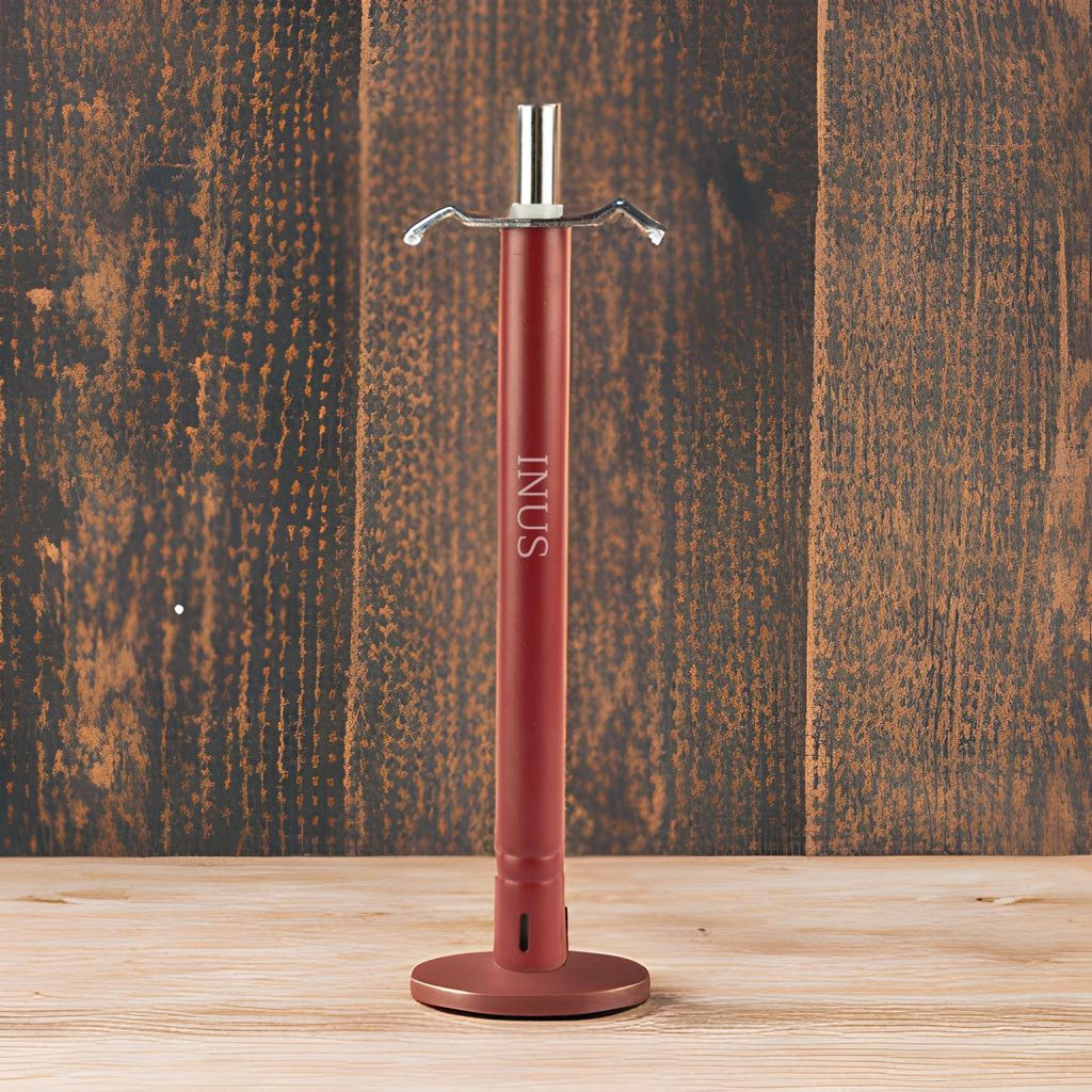 INUS Easy Grip Metal Regular Gas Lighters for Kitchen Use Gas Stove Lighter & Gas Stoves, Restaurants Maroon Long