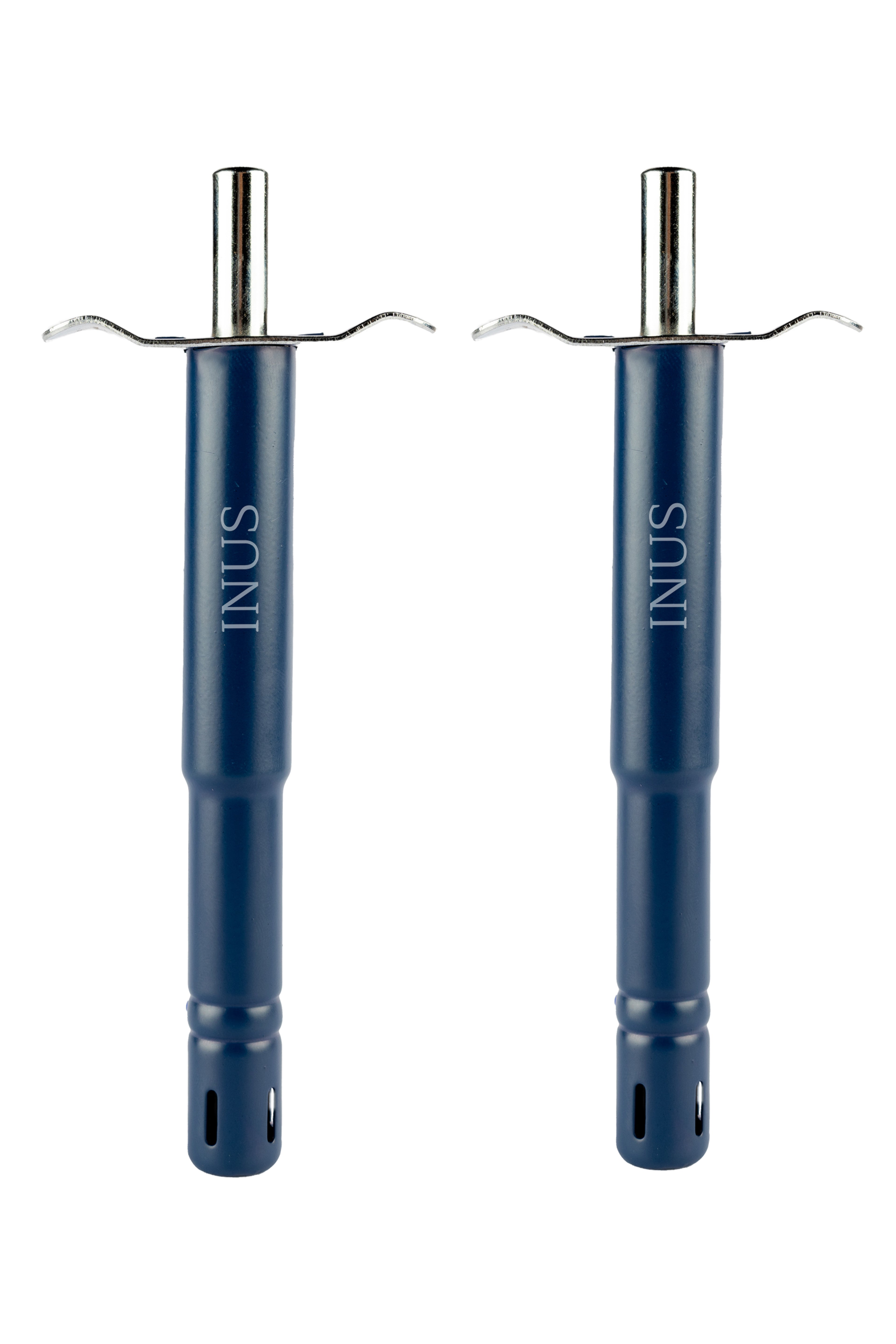 INUS Easy Grip Metal Regular Gas Lighters for Kitchen Use Gas Stove Lighter & Gas Stoves, Restaurants (Color - Blue - Small) Pack of 2