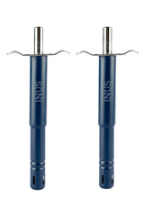 INUS Easy Grip Metal Regular Gas Lighters for Kitchen Use Gas Stove Lighter & Gas Stoves, Restaurants (Color - Blue - Small) Pack of 2