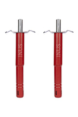 INUS Easy Grip Metal Regular Gas Lighters for Kitchen Use Gas Stove Lighter & Gas Stoves, Restaurants (Color - Maroon - Small) Pack of 2